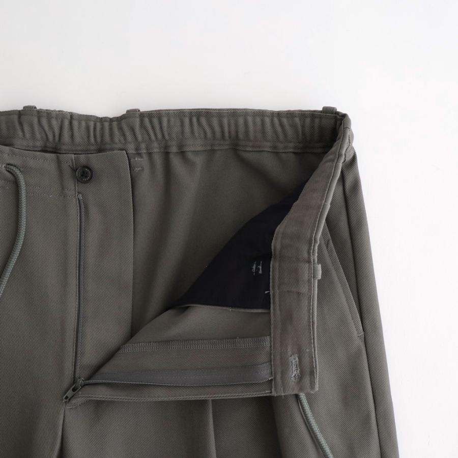 マーカウェア DOUBLE PLEATED EASY TROUSERS #GRAY [A26A93PT02C] メンズ パンツ MARKAWAREの画像