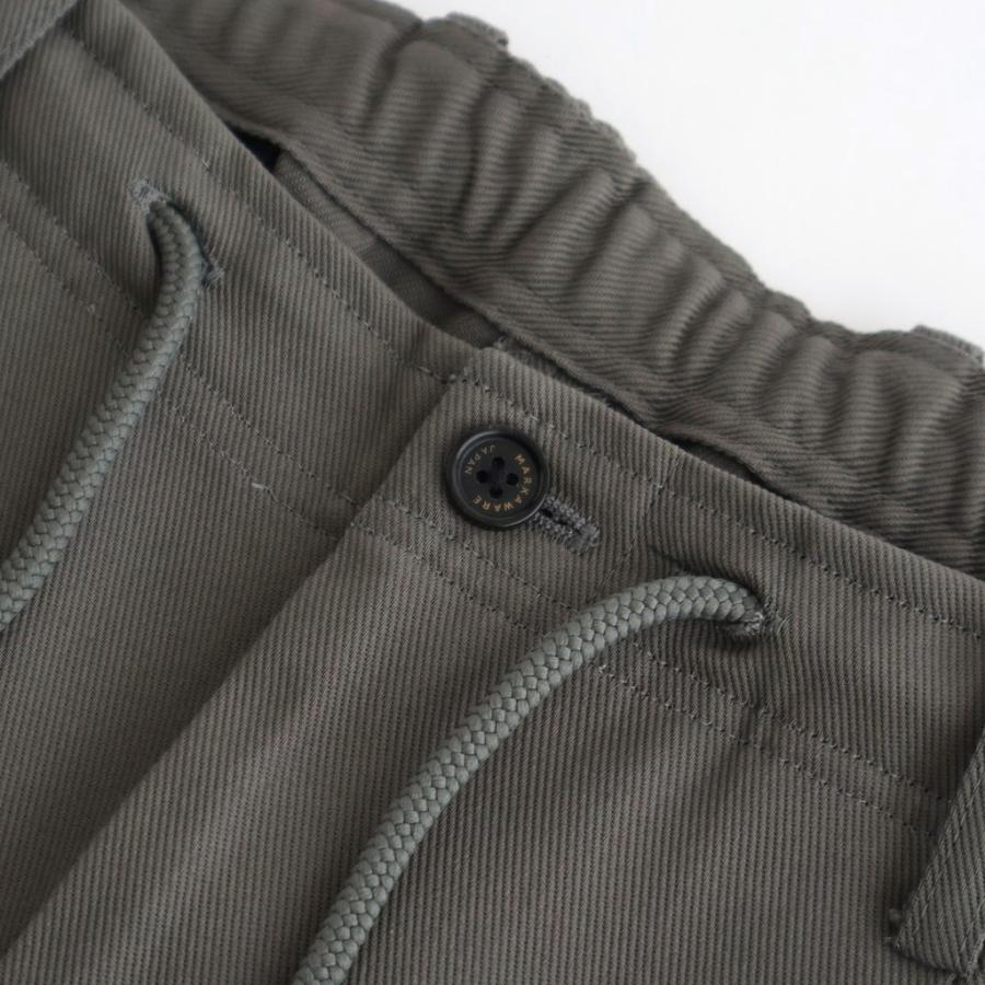 マーカウェア DOUBLE PLEATED EASY TROUSERS #GRAY [A26A93PT02C] メンズ パンツ MARKAWAREの画像