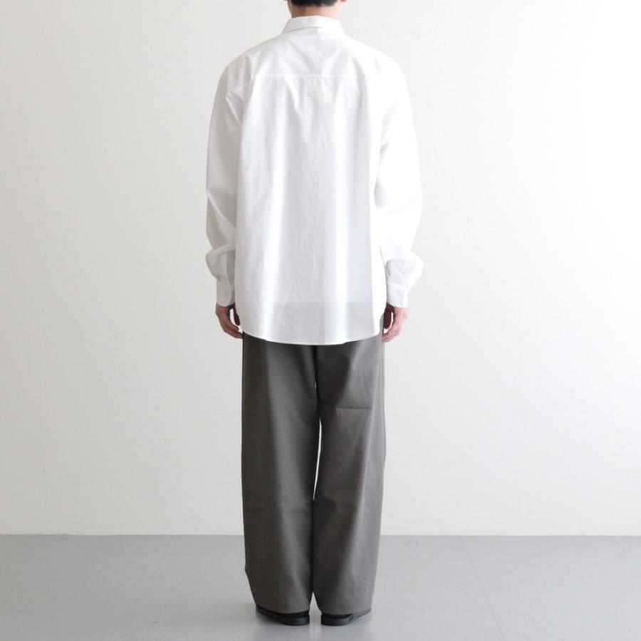 マーカウェア DOUBLE PLEATED EASY TROUSERS #GRAY [A26A93PT02C] メンズ パンツ MARKAWAREの画像