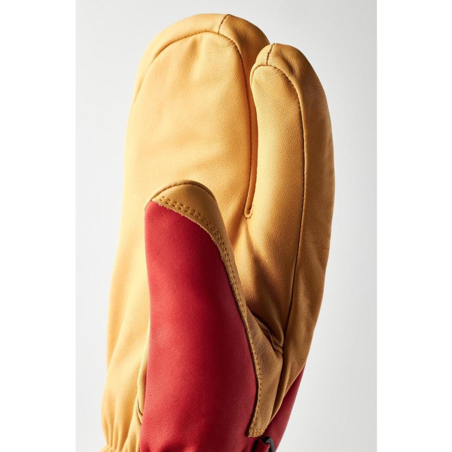 ヘストラ HESTRA Topo 3FINGER サイズ8 新品未使用 Topo 3-Finger #Flame Red/Tan [33872]/8 HESTRAヘストラ グローブ
