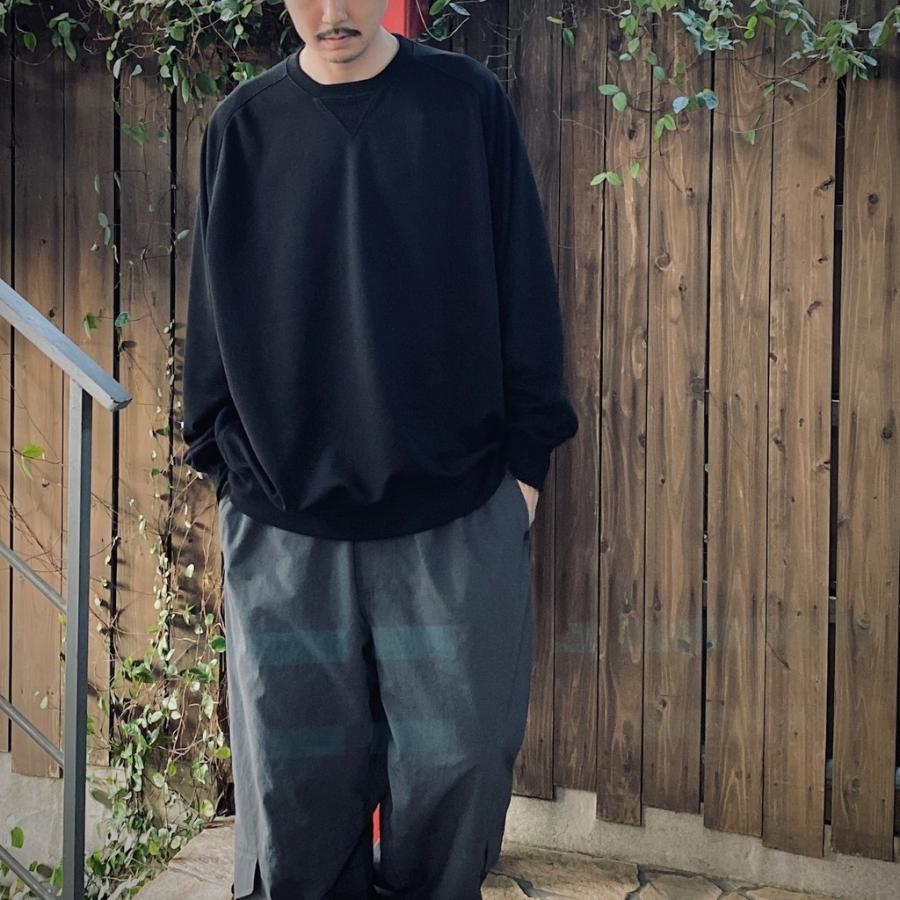 ダイワピア39 TECH SWEAT CREW FREEDOM SLEEVE #BLACK [BE-50025