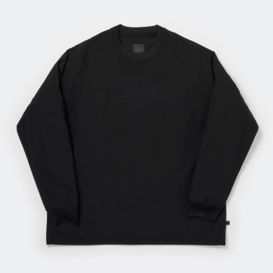 【美品】ダイワピア 39 DAIWAPIER カットソー M ブラック ダイワピア39 TECH LIGHTWEIGHT TEE L/S #BLACK [BE-30025W] メンズ