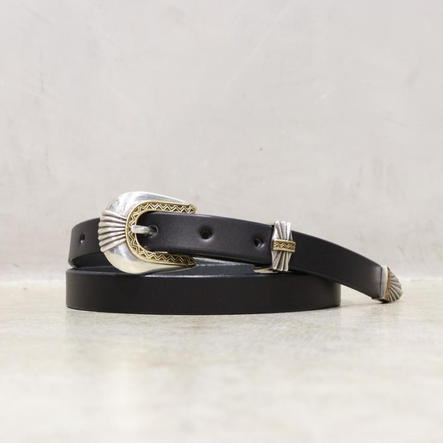 ナスングワム MOON SHINE LEATHER | Del Rio Buckle Belt #BLACK [MSL