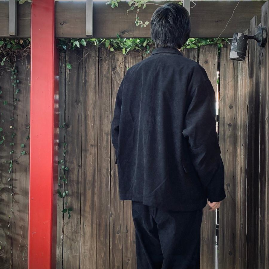 ダイワピア39 TECH LOOSE 2B JACKET CORDUROY #BLACK [BJ-32025W