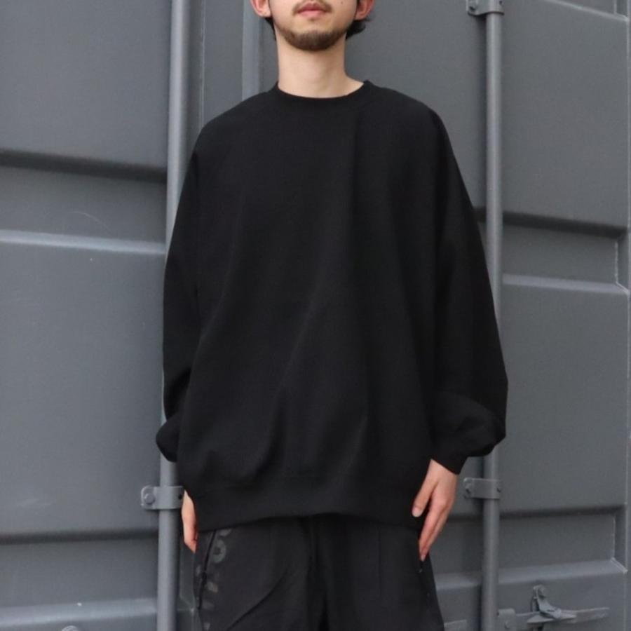 タイトブース WAFFLE CREW KNIT #Black [SS26-SW03] TIGHTBOOTH