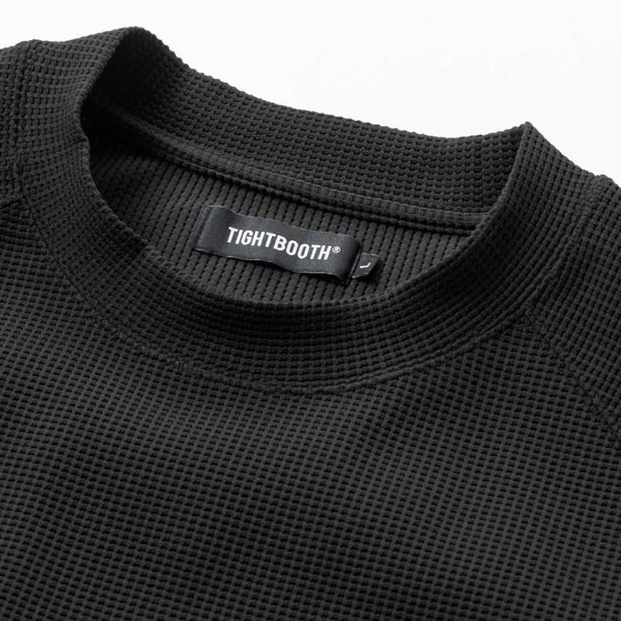 タイトブース WAFFLE CREW KNIT #Black [SS26-SW03] TIGHTBOOTH