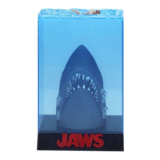 ジョーズ JAWS ポスター ライトアップ スタチュー50th アニバーサリー SDトイズ ジョーズ 「JAWS」 映画ポスター ライトアップ PVC