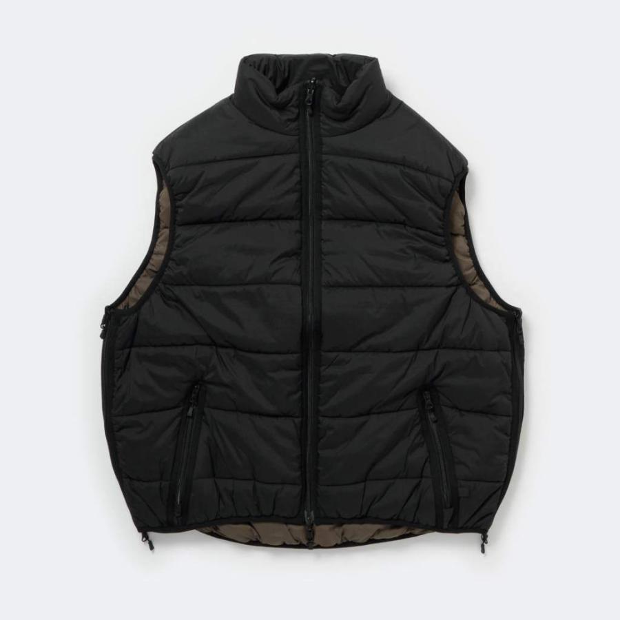ダイワピア39 TECH REVERSIBLE CLIMBERS PUFF VEST #BLACK×BRKH [BW