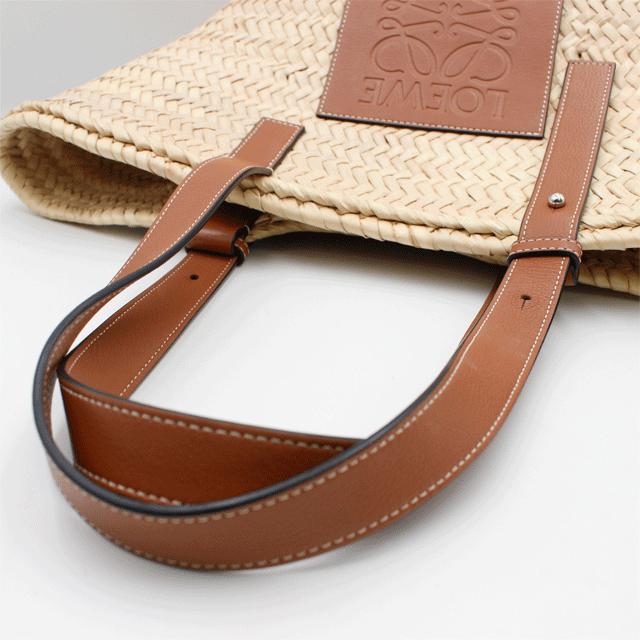 LOEWE ロエベ かごバッグ ヤシの葉&カーフ タン : 有限会社玉屋 LOEWE ロエベ かごバッグ ヤシの葉&カーフ タン : 有限会社玉屋