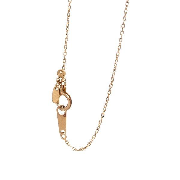 K18 K18PG ダイヤペンダント付ネックレス ダンシングストーン D 0.30ct  