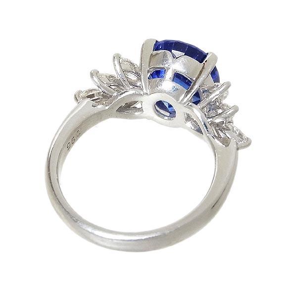 Pt900タンザナイト指輪 TN:4.48ct D：0.95ct 9.4g 14号 : 有限会社玉屋  