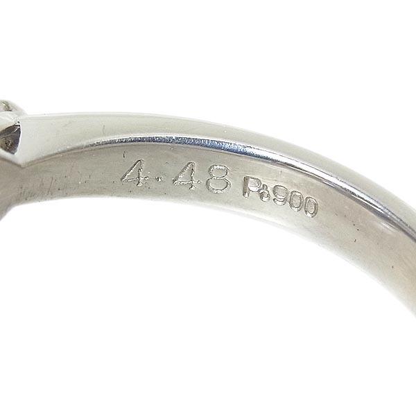 Pt900タンザナイト指輪 TN:4.48ct D：0.95ct 9.4g 14号 : 有限会社玉屋 