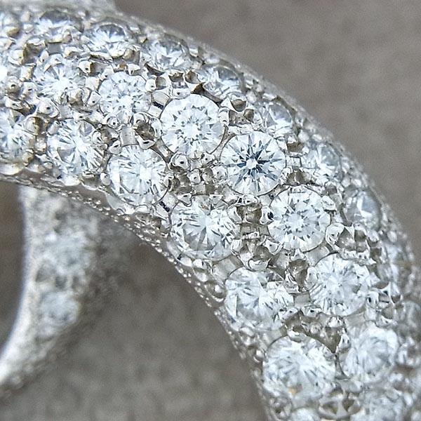 MIKIMOTO ミキモト真珠 K18WG ダイヤ入り南洋真珠ブローチ D MIKIMOTO ミキモト真珠 K18WG ダイヤ入り南洋真珠ブローチ D