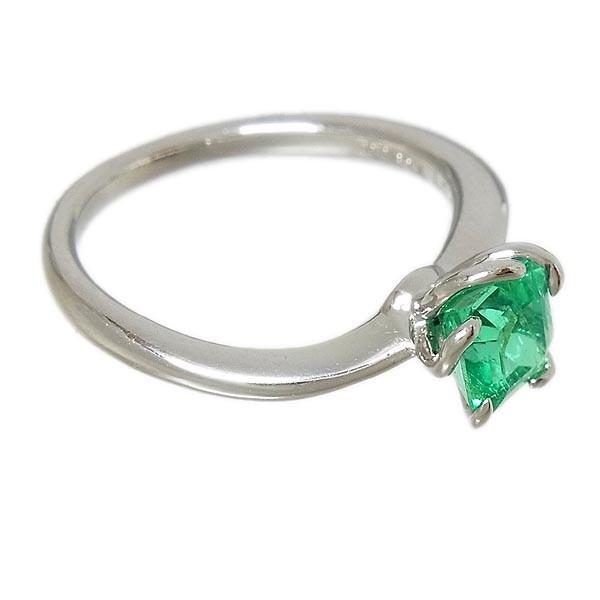 【美品‼︎送料込‼︎】Pt900 エメラルドリング Pt900/エメラルドリング