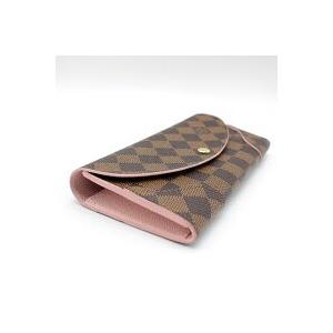 ルイヴィトン ダミエポルトフォイユ カイサ N61227 ローズバレリーヌピンク ヴィトン ダミエ ポルトフォイユカイサ N61227 ローズバレリーヌ