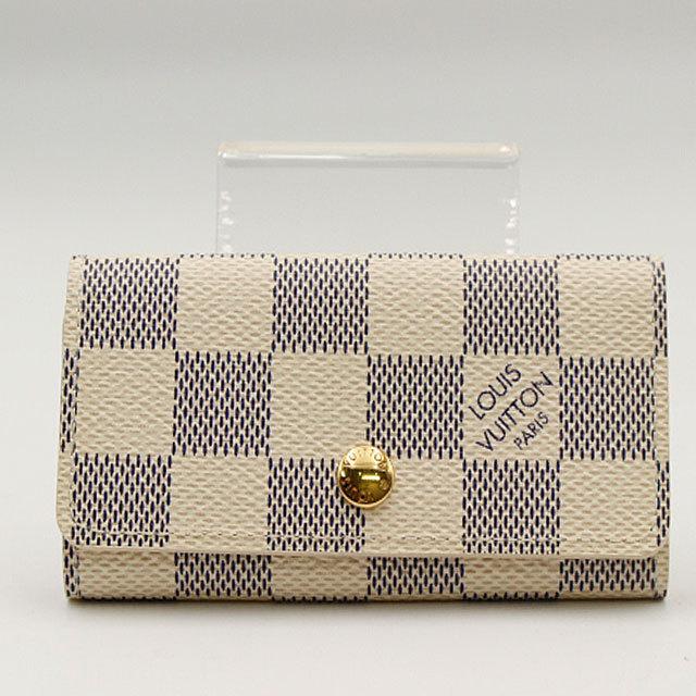 LOUIS VUITTON　ダミエアズール　キーケース　4連　ルイヴィトン LOUIS VUITTON ルイ・ヴィトン ダミエアズールキーケース4連