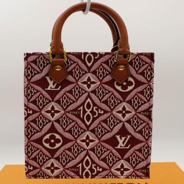 LOUIS VUITTON ルイ・ヴィトン ジャガード1854 プティットサックプラ 