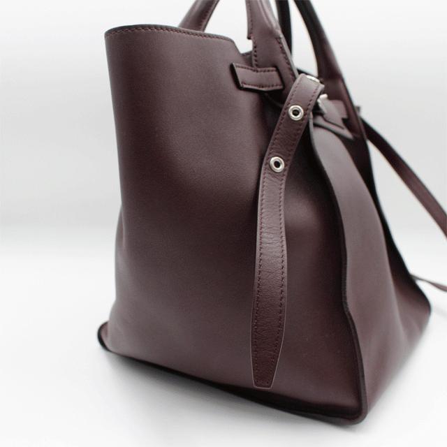 CELINEセリーヌ ビッグバッグスモールロングストラップ BIG BAG SMALL LONG STRAP 183313A4U　4T,28BD　ワインカラー｜tamaya0078｜04