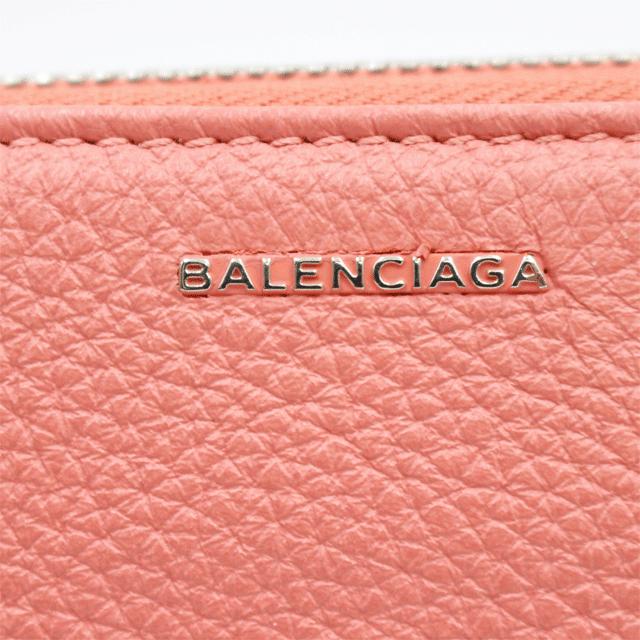 BALENCIAGA　バレンシアガ　ラウンドファスナー長財布　392124　サーモンピンク｜tamaya0078｜03