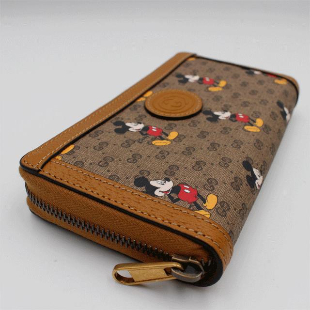 【美品・箱付】GUCCI グッチ長財布 GGTWINS GGツインズ ロゴ GUCCI（グッチ） GUUCI GGスプリーム長財布 6602532 ミッキーマウス
