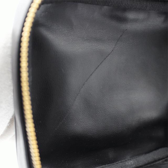 CHANEL CHANEL シャネル ラムスキン バニティバッグ ブラック CHANEL CHANEL シャネル ラムスキン バニティバッグ ブラック