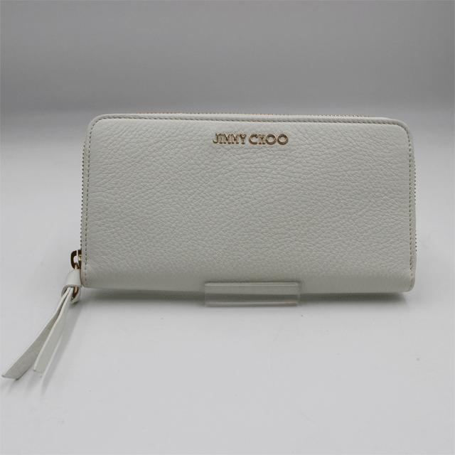 JIMMY CHOO ジミーチュウ ラウンドファスナー長財布 PIPPA カーフ 
