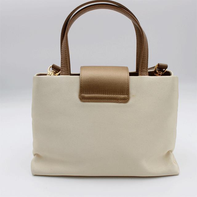 BVLGARI BVLGARI ブルガリ 2way ショルダーバッグ ベージュ系/ナイロン 