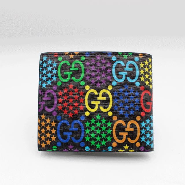 GUCCI GUUCI グッチ GGサイケデリック 2つ折り財布 601089 GUCCI GUUCI グッチ GGサイケデリック 2つ折り財布 601089