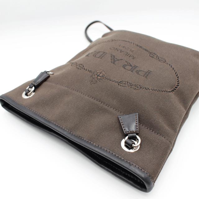 PRADA PRADA プラダ ロゴ ジャガード ショルダーバッグ BT0551 PRADA PRADA プラダ ロゴ ジャガード ショルダーバッグ BT0551