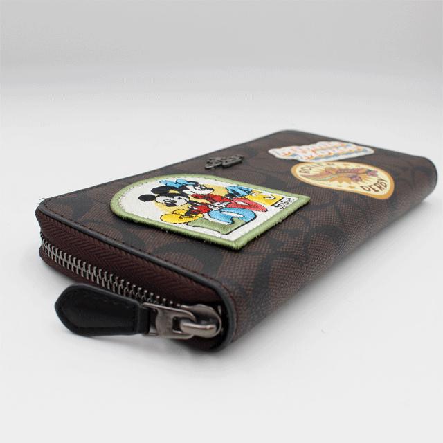 COACH COACH コーチ アコーディオン ジップ ウォレット MINNIE COACH COACH コーチ アコーディオン ジップ ウォレット MINNIE