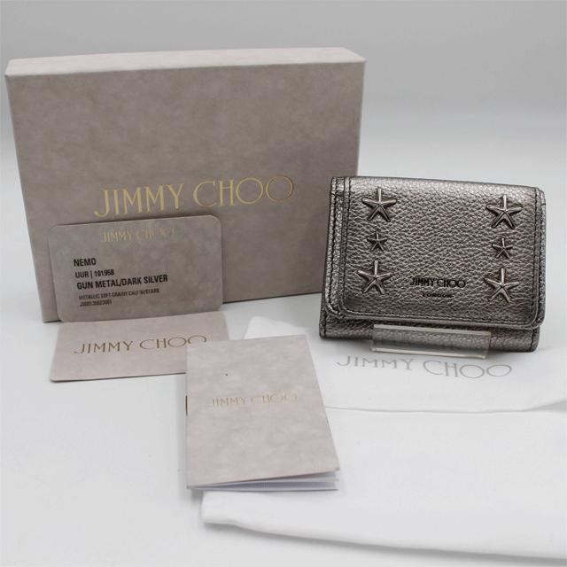 JIMMY CHOO ジミーチュウ 三つ折り財布 NEMO ミニ財布 UUR 101958 