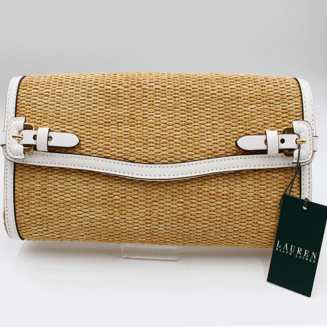 Ralph Lauren ラルフローレン クラッチバッグ 4311959697 ナチュラル 