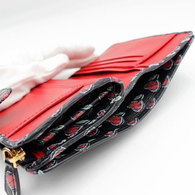 PRADA プラダ PRADA 2つ折りコンパクト財布 サフィアーノ PRADA プラダ PRADA 2つ折りコンパクト財布 サフィアーノ
