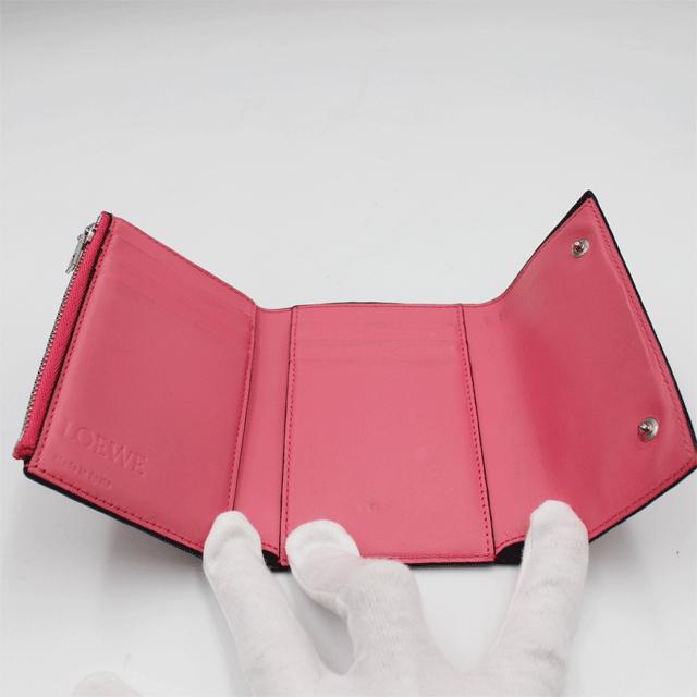 LOEWE LOEWE ロエベ 三つ折り財布 リピート バーティカル LOEWE LOEWE ロエベ 三つ折り財布 リピート バーティカル