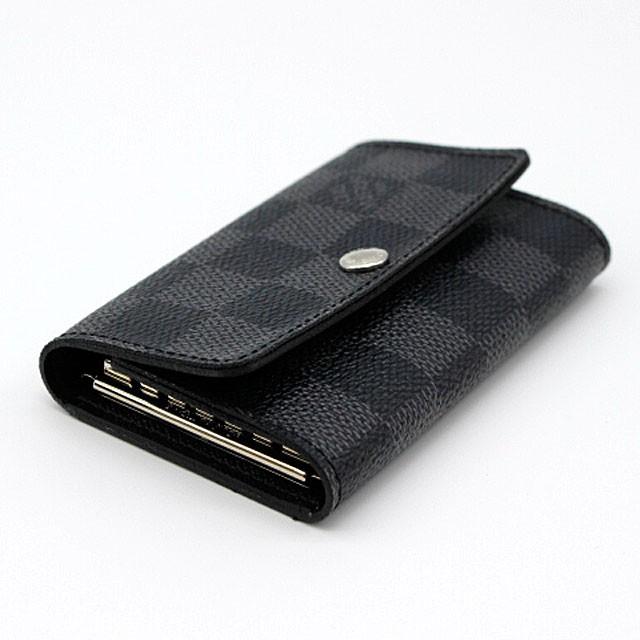 GUCCI グッチ 138093 GG シマ キーケース カーフ メンズ 中古 グッチ
