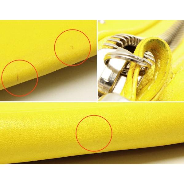 JIMMY CHOO（ジミーチュウ） クラッチバッグ レザー イエロー 星