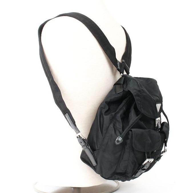PRADA プラダ ナイロン リュックサック B6677 ブラック NERO PRADA プラダ ナイロン リュックサック B6677 ブラック NERO