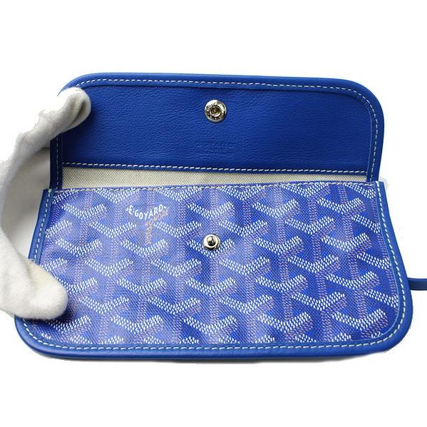 GOYARD ゴヤール サンルイ・PM トートバッグ ブルー 青 PVC GOYARD ゴヤール サンルイ・PM トートバッグ ブルー 青 PVC