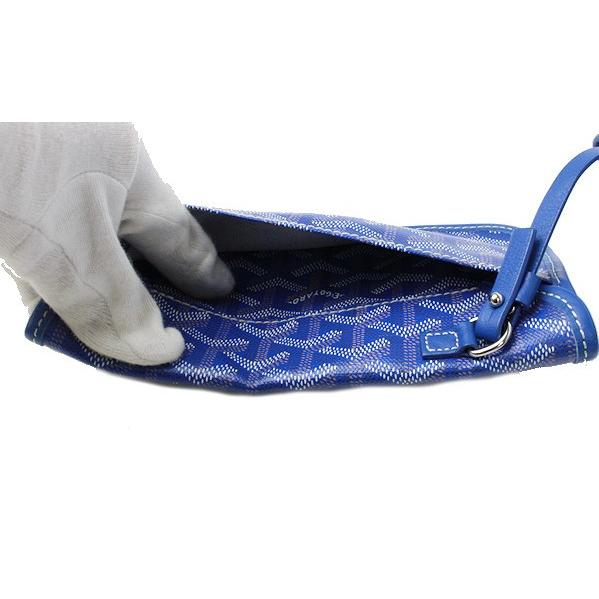 GOYARD ゴヤール サンルイ・PM トートバッグ ブルー 青 PVC GOYARD ゴヤール サンルイ・PM トートバッグ ブルー 青 PVC