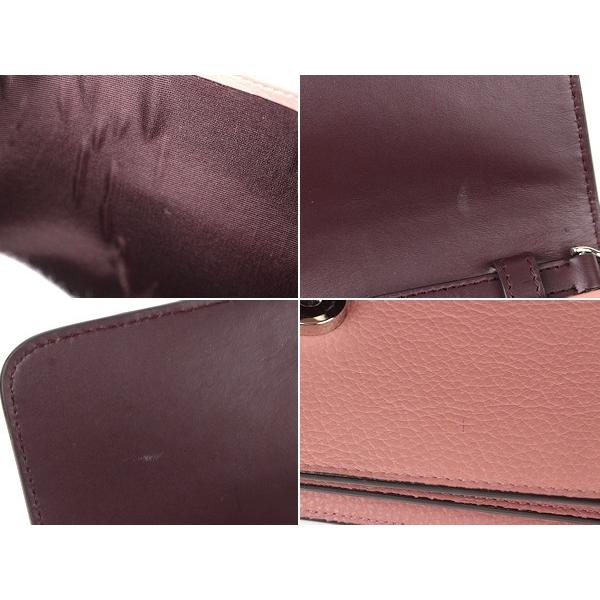 Bally（バリー） 【箱付/美品】バリー チェーンウォレット ピンク 