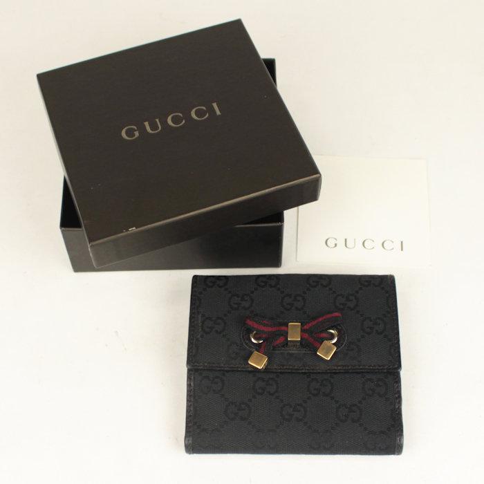 リボンライン GUCCI プリンシー Wホック 財布 折りたたみ GG リボンライン GUCCI プリンシー Wホック 財布 折りたたみ GG
