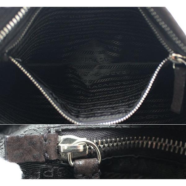 PRADA マドラス クラッチバッグ
