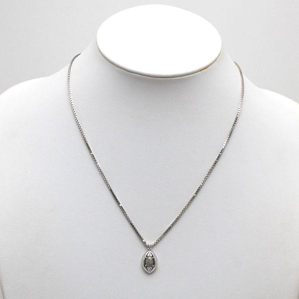 Pt900 天然オパールペンダントヘッド ブラックオパール 0.61ct Pt900 天然オパールペンダントヘッド ブラックオパール 0.61ct