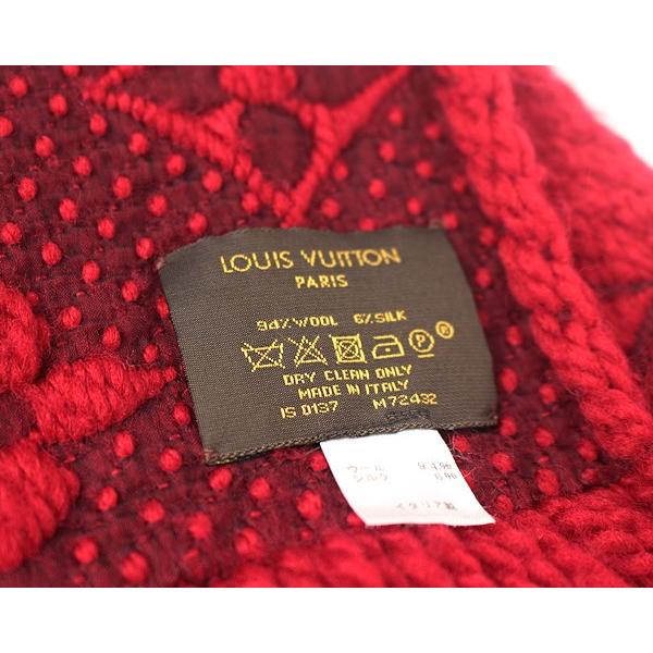 ルイヴィトン LOUIS VUITTON エシャルプ・ロゴマニア マフラー M72432