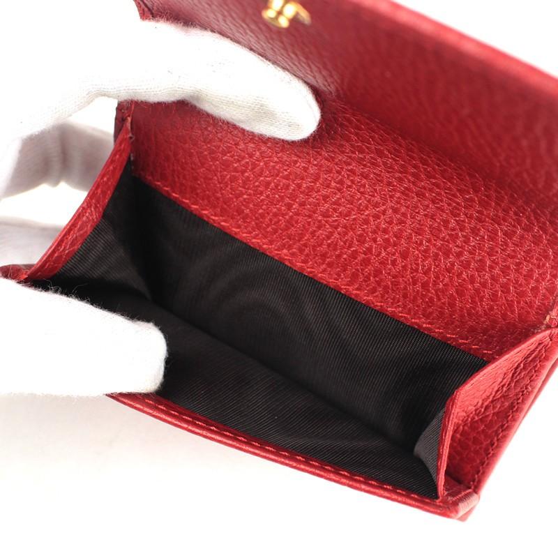 GUCCI 【美品】グッチ プチマーモント 三つ折り財布 474746 GUCCI 【美品】グッチ プチマーモント 三つ折り財布 474746