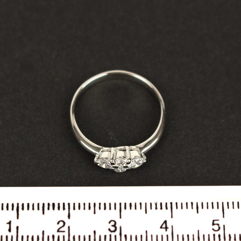 Pt900 天然 ダイヤモンド リング 0.50ct 15号 プラチナ 指輪 14135 