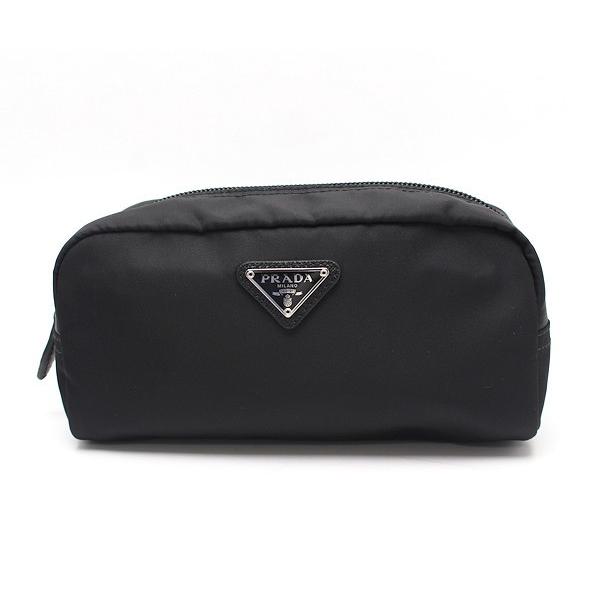 PRADA（プラダ） 未使用品 ナイロンポーチ 黒 1NA350 イタリア製 