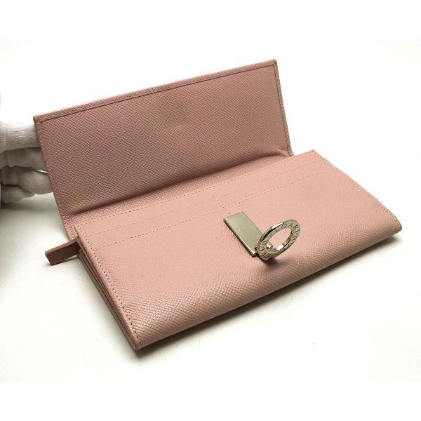 BVLGARI ブルガリ 二つ折り長財布 ブルガリ・ブルガリ イタリア製  