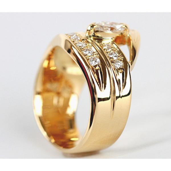 翁淳 作】K18 ダイヤモンドリング 11号 指輪 15079 : たまや質店