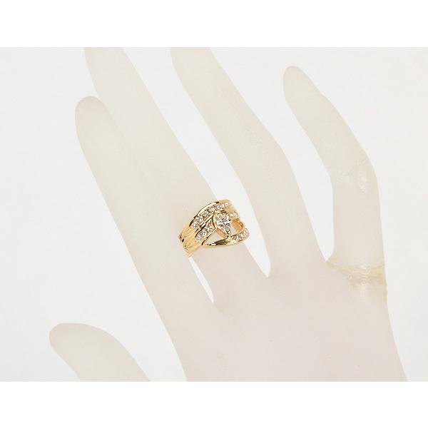 翁淳 K18ダイヤリング 翁淳 作】K18 ダイヤモンドリング 11号 指輪 15079 : たまや質店